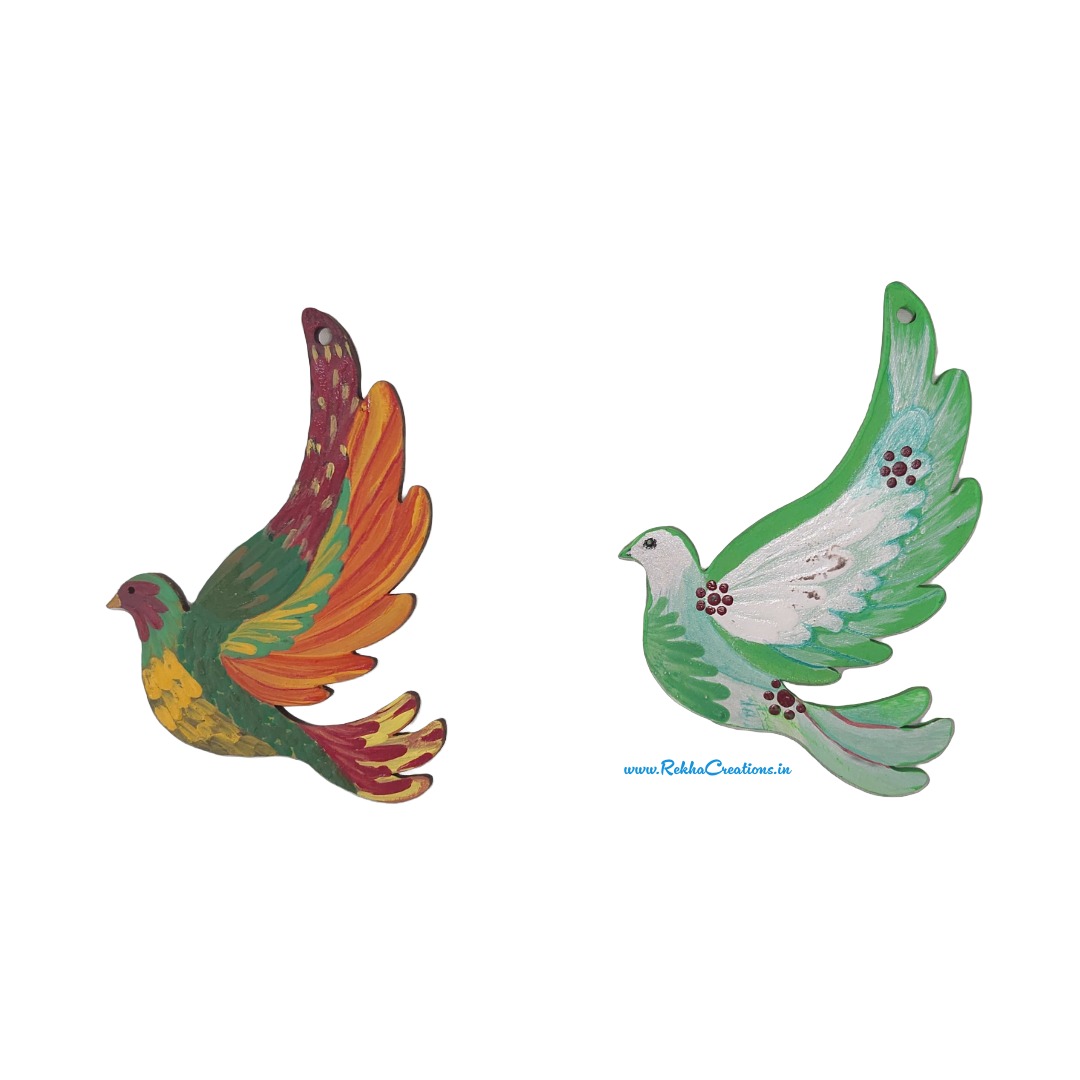 Fridge Magnet - Symphony of Colorful Birds